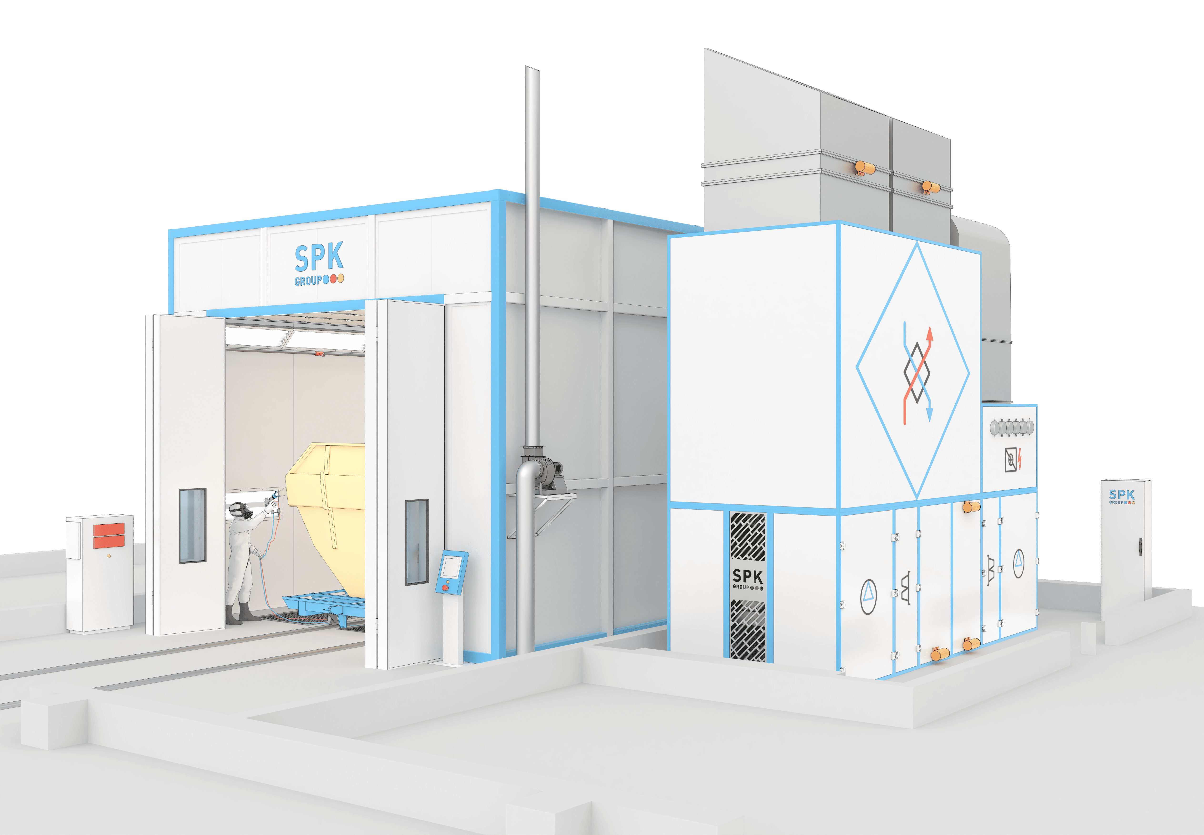 покрасочная камера для кузовово