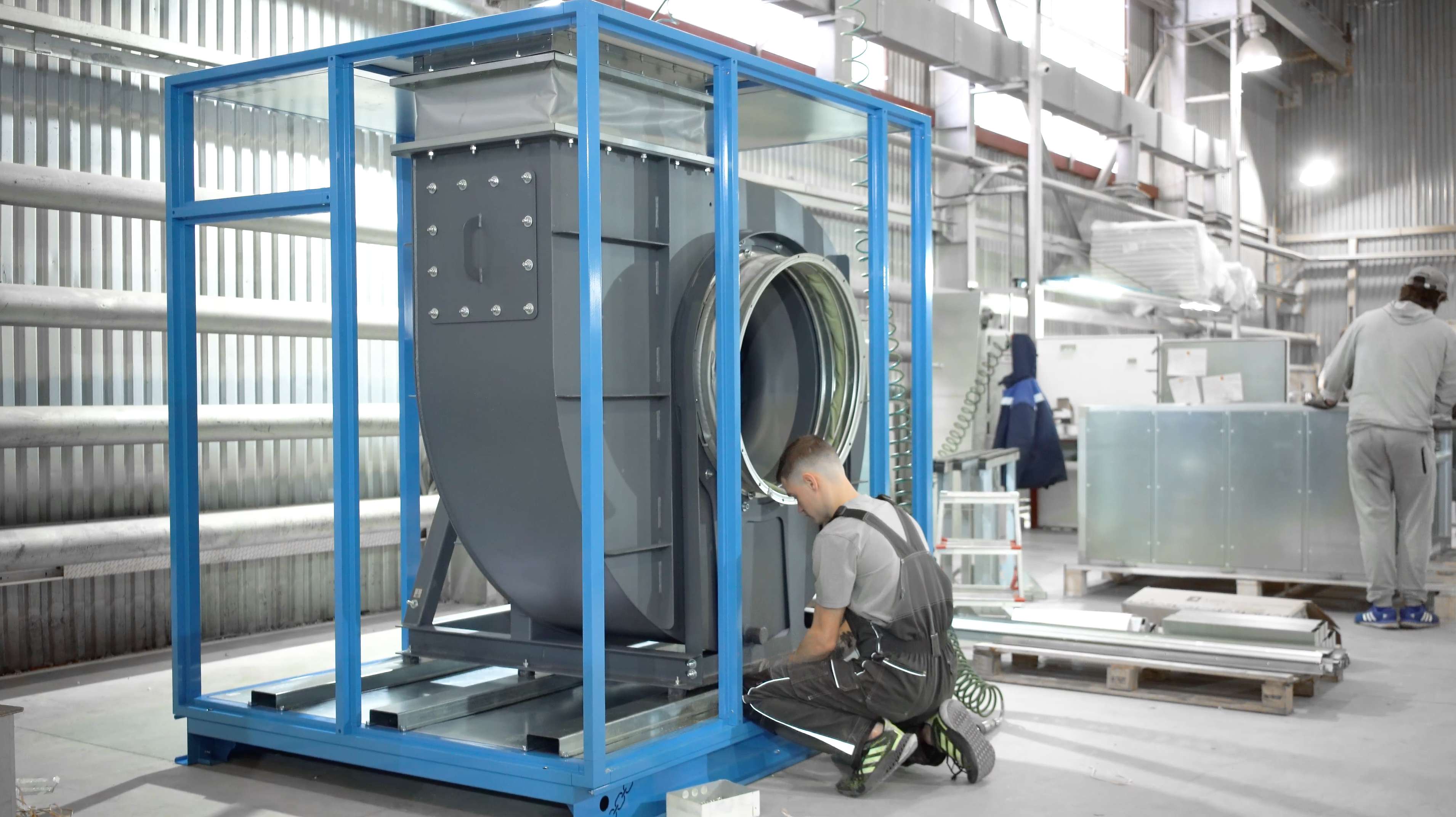 Вентиляция покрасочной камеры