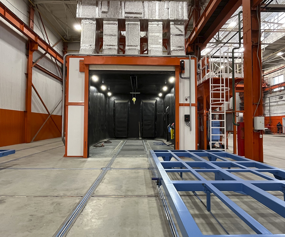 Дробеструйная камера spk