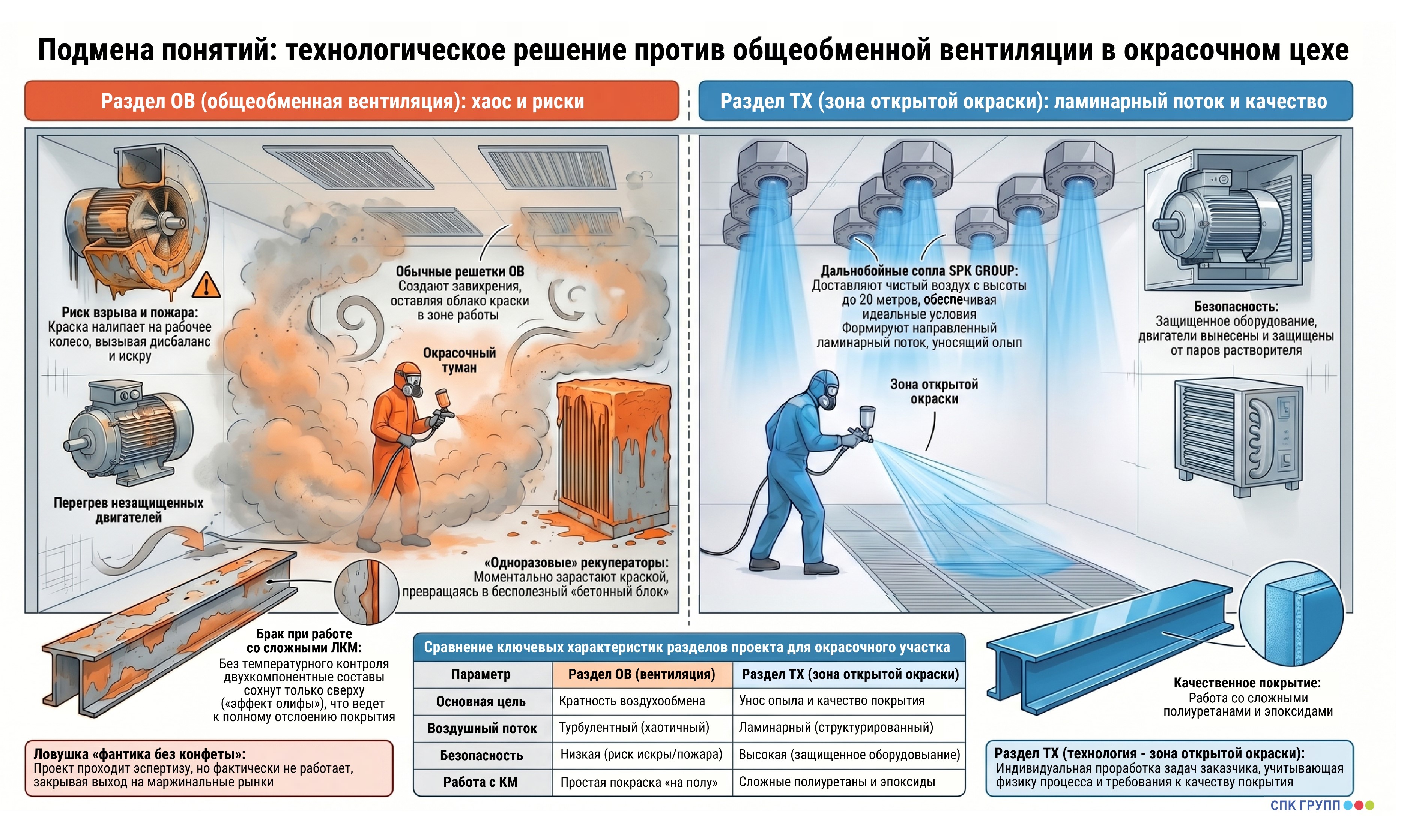 вентиляция в окрасочном цехе