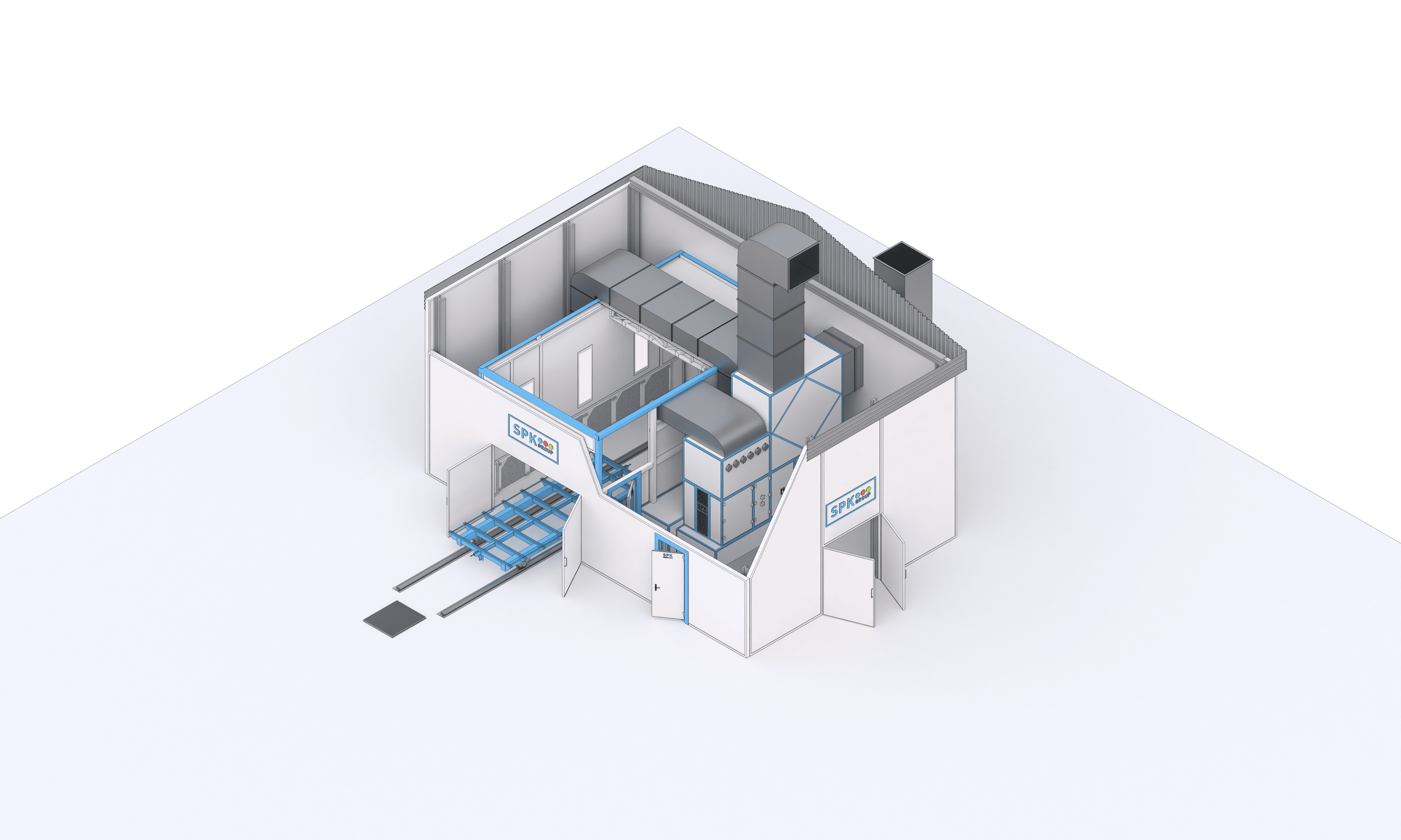 конструкция окрасочной камеры