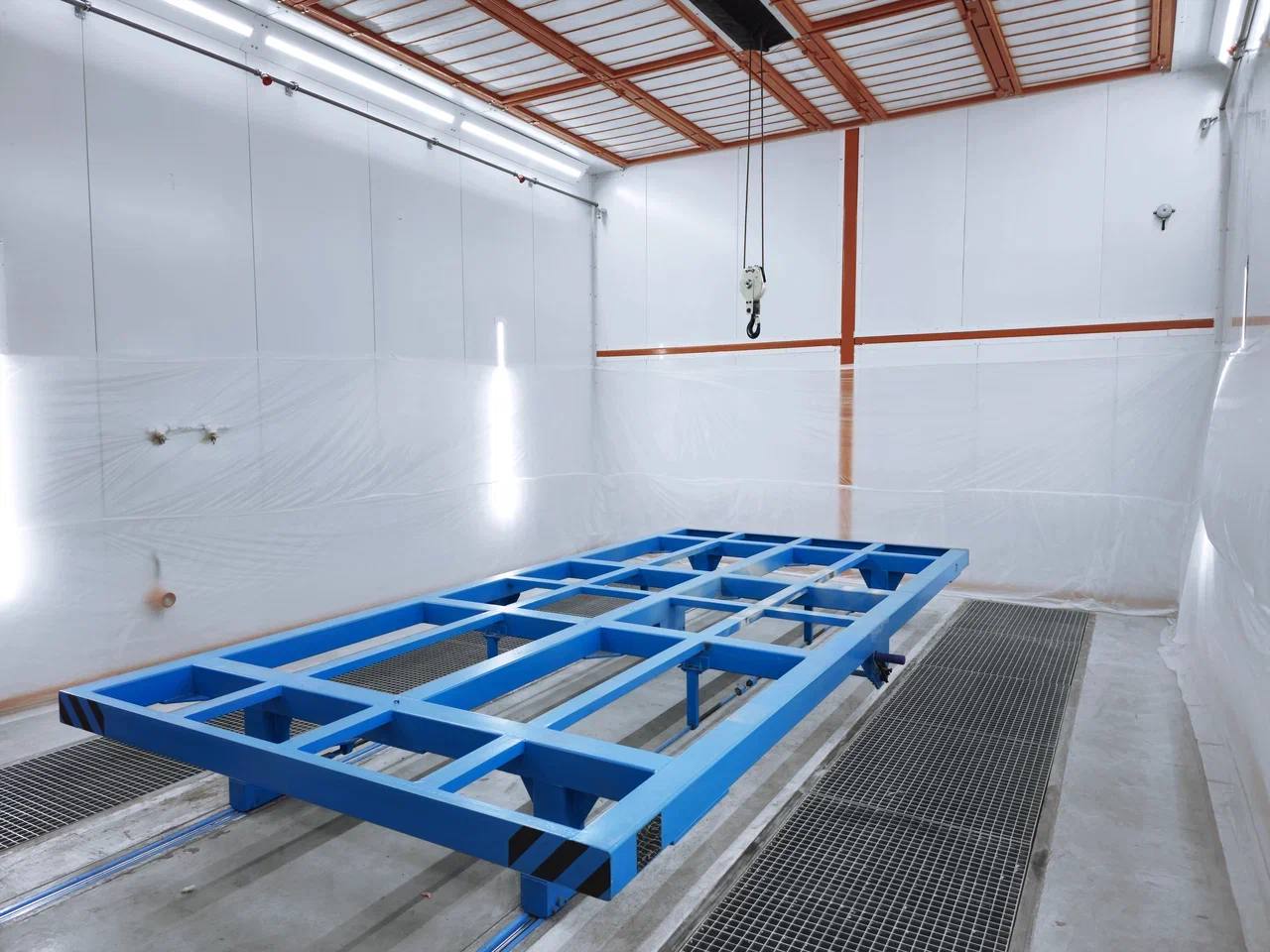 окрасочная камера для машиностроения