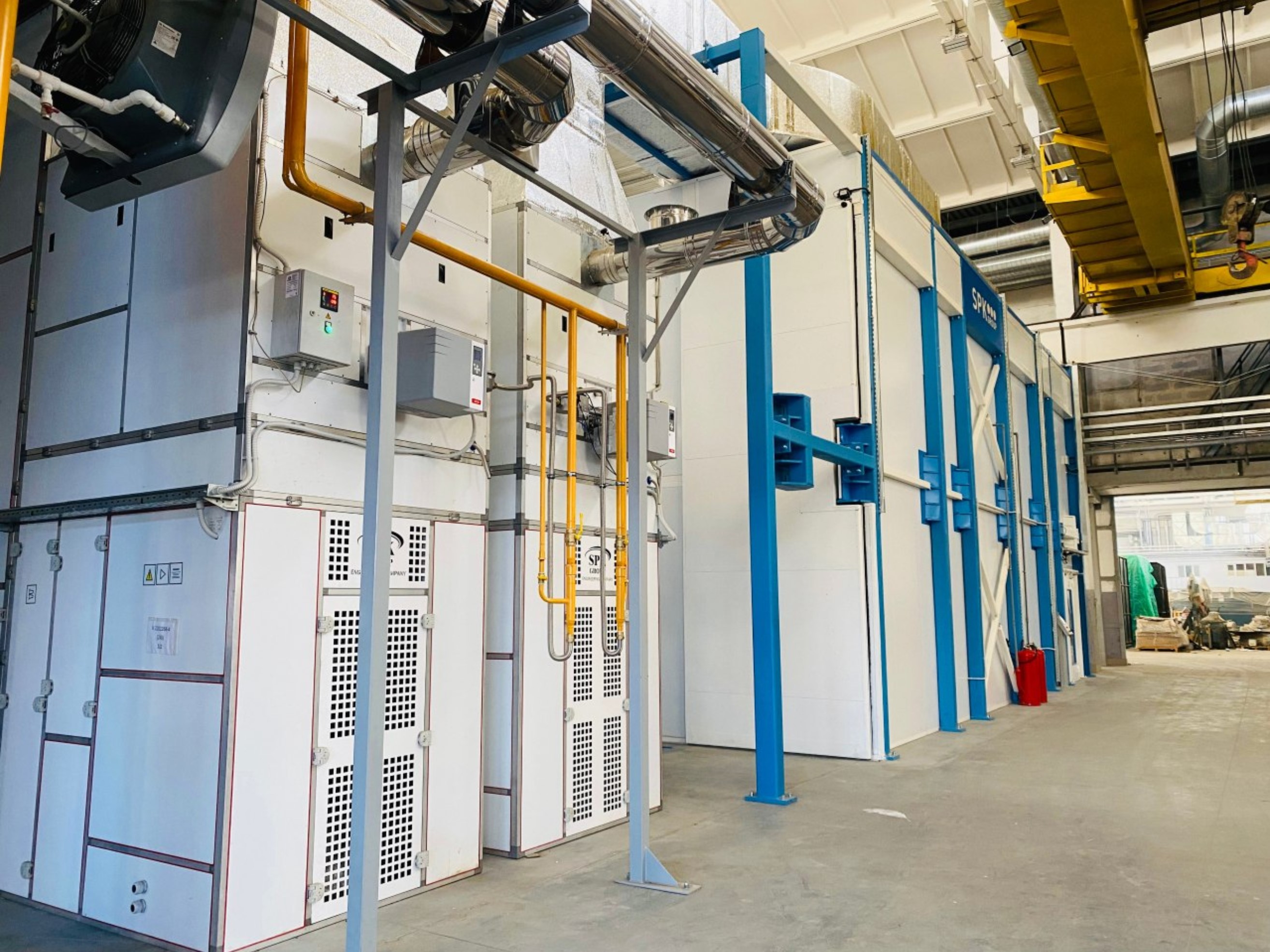 окрасочные камеры для спецтехники