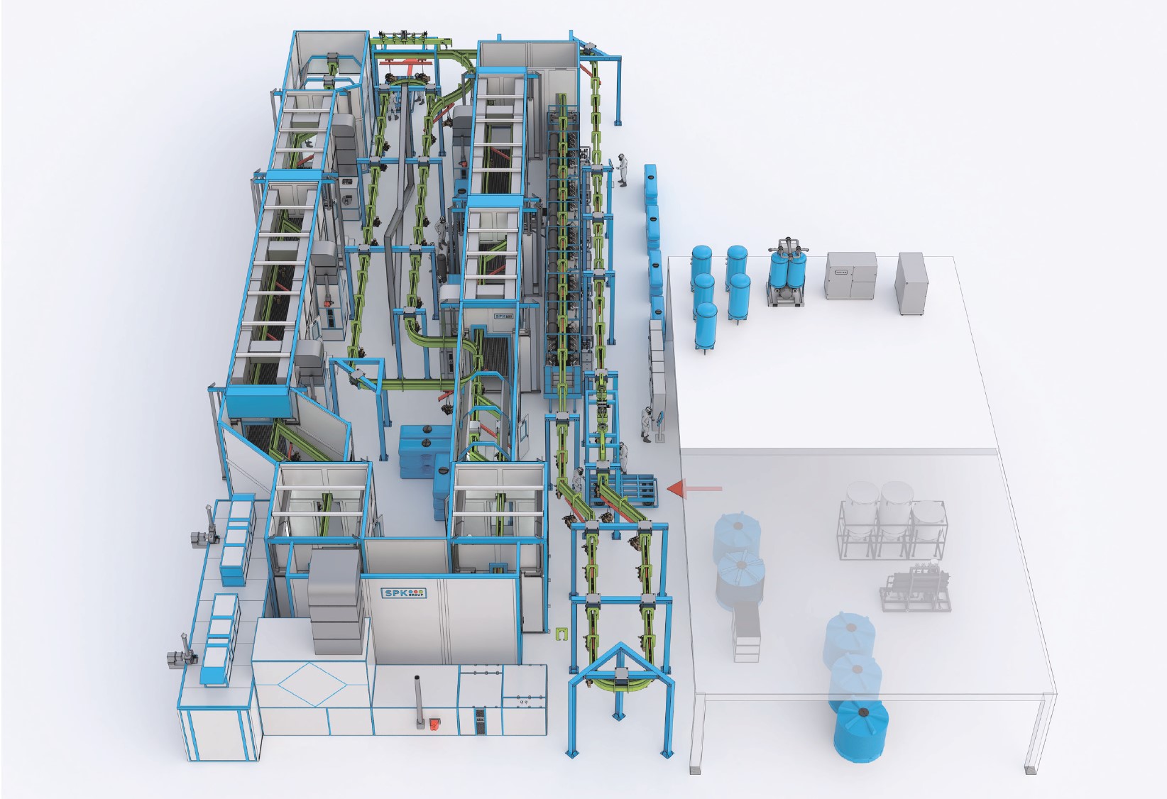 порошковая окраска металлического