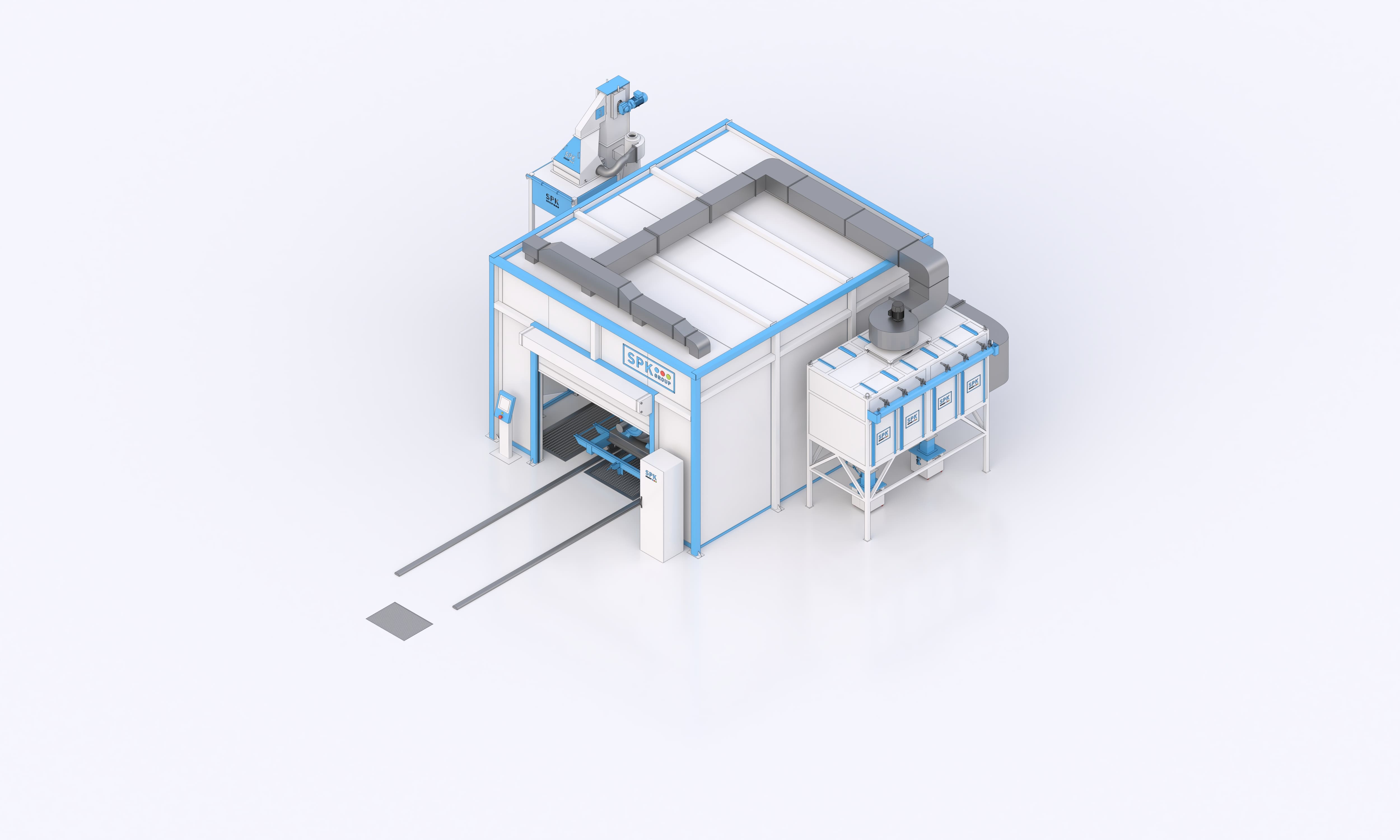производство дробеструйных камер для производств