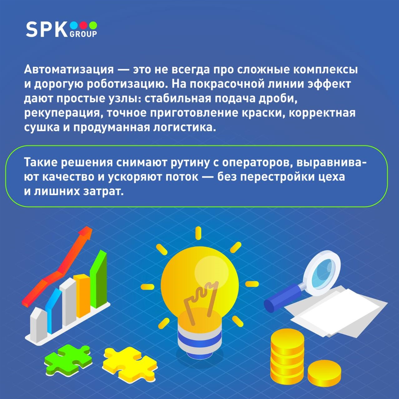 процесс автоматизации производства